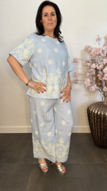 2-Delig pak Nova IJsblauw