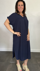 Jurk Maya +Size marine