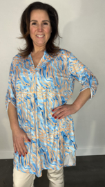 Tuniek Liz lava turquoise