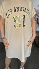 Sweaterdress Los Angeles Zand
