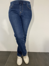 Joggjeans BS blauw straight SALE (mt 40)