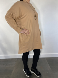 Soft Diana met ketting camel