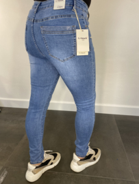 G-smack skinny jeans glitter blue