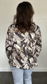 Soft top Joann met elastiek zwart