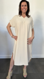Jurk Maya +Size zand