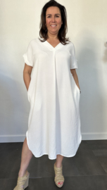 Jurk Lieke +Size Ecru
