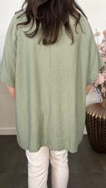 Top Esther met glitter Army