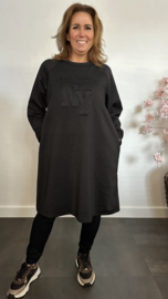 Jurk/ tuniek 2d print NY Zwart