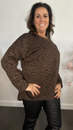Panter sweater Maud Choco