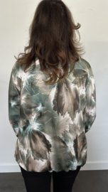 Soft top Gold marble groen/taupe