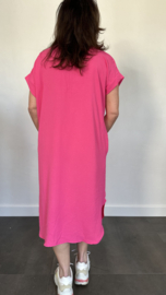 Jurk Maya +Size fuchsia