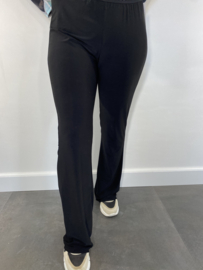 Flared pants zwart