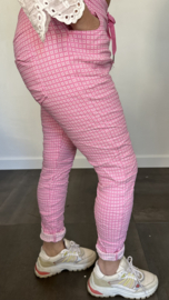 Joggjeans jacquard Bibi pink