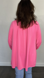 Top jadey +SIZE fuchsia