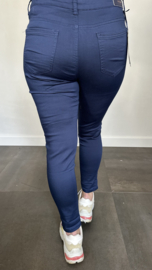 B.S. stretch broek marine