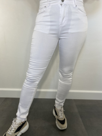 Goodies stretch broek wit SALE