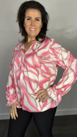 Soft top Linda met elastiek pink