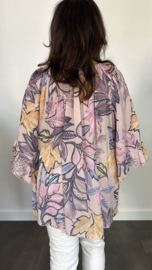 Blouse Veronica +SIZE roze