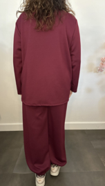 Comfy pak glitter Strik Bordeaux