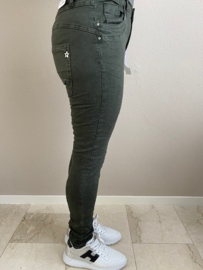 Jewelly stretch jeans army SALE
