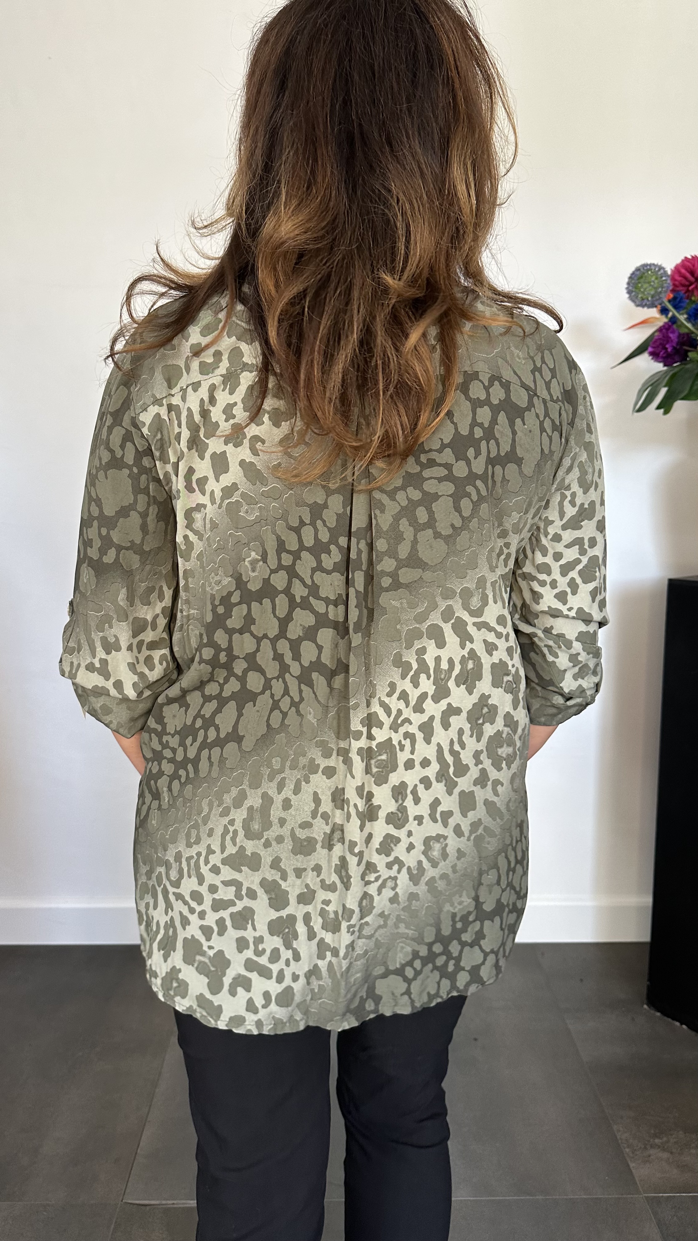 Blouse panter bling army