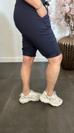 Korte joggjeans Marine