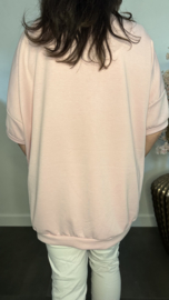 Sweatshirts Good vibes Roze