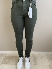 Jewelly stretch jeans army SALE
