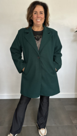 Mantel Gina Flessen groen