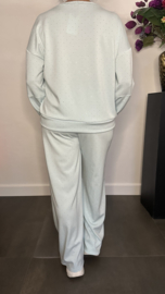 Comfy pak Fenna met Glitter icy mint