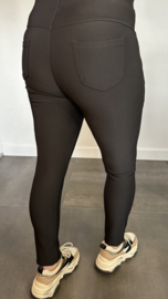 Stretch Tregging angelia star zwart