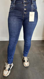 G-smack Jeans skinny met knopen