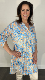 Tuniek Liz lava turquoise