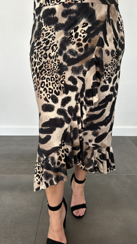 Midi outlet panter rok