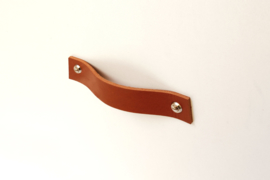 Leather handle standard, cognac