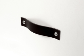 Leather handle plus, black