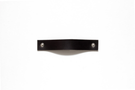 Leather handle standard, black