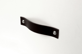 Leather handle standard, black