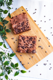 Chocolade brownie, vegan & glutenvrij