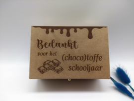 Bedankt voor het (choco)toffe schooljaar