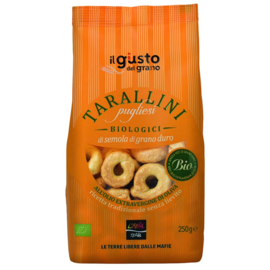 Tarallini met olijfolie, vegan