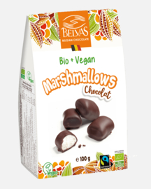 Marshmallows met chocolade, vegan