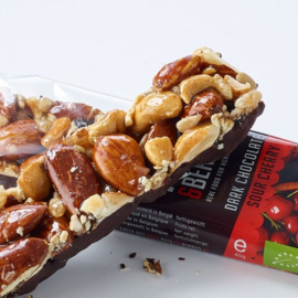 Notenreep kers & Belgische chocolade