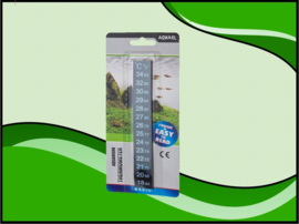 Aquarium plak thermometer