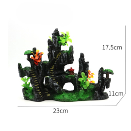 Rots formatie 17,5 cm / Aquariumdecoratie / As-101