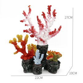 Kunstkoraal 27 cm / Aquariumdecoratie As-265