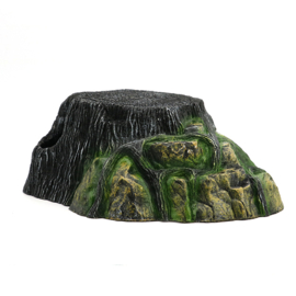 Platau met leghol, grot 10cm / Aquariumdecoratie As-182