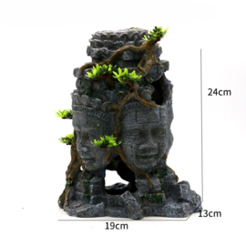 Bhuda ruïne / Aquarium decoratie As-230