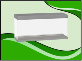 Aquael OptiSet 240 Aquarium Grijs - 120cm