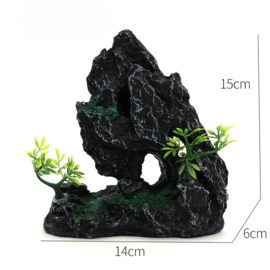 Rotsformatie 15 cm /aquarium decoratie As-111